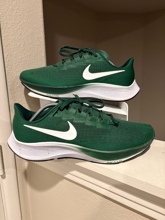 Nike Other - Nike Air Zoom Pegasus 37 Shoes Mens 11.5 Green Mesh Running Athletic Sneakers